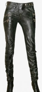 Leather Balmain Pant