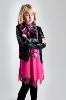 Kids leather jacket