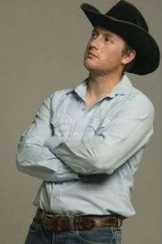 Man in a cowboy hat