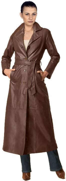 Leather Overcoat Ideas for Rectangular Shaped Figure | Leather Jacket