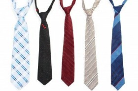 Slim ties are the latest trend