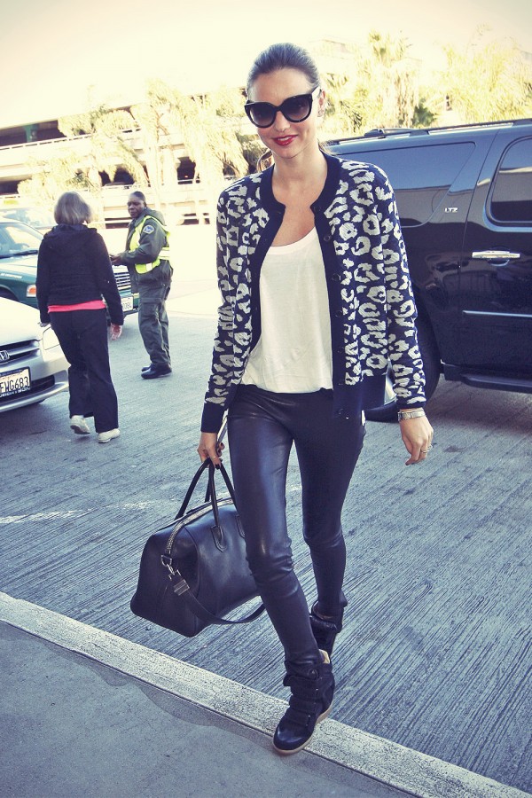 Sport Leather Trousers like Miranda Kerr