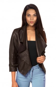 Womens leather jacket