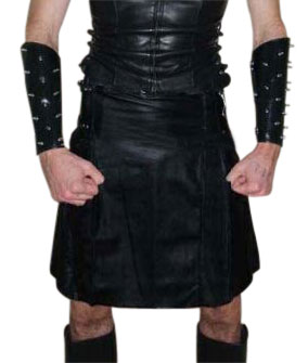 Leather Kilts Are Worn At Ceremonial Events As Well