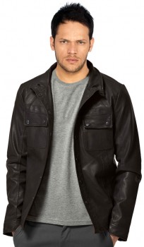Leather Shirt for men