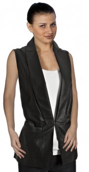 leather vest