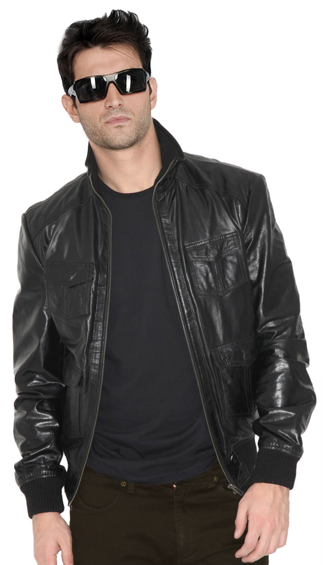 Leather Bombers Exudes Classic Elegance