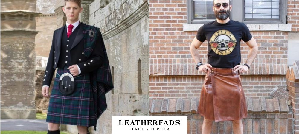 Exude Masculinity with a Leather Kilt