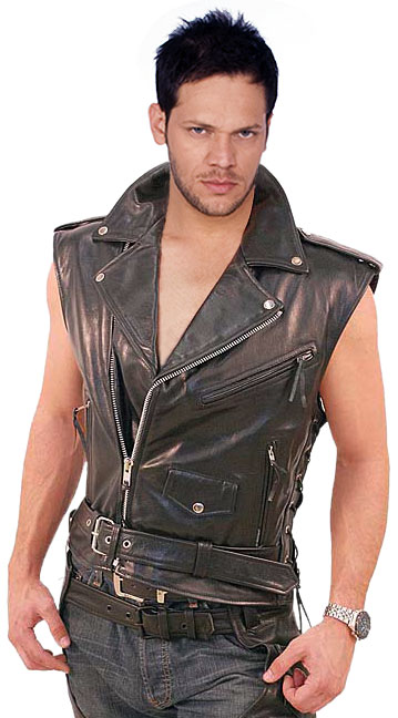 Men’s Leather Vest- The Most Adored Biking Apparel