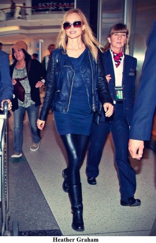 Heather-Graham-at-LAX-leather-biker-jacket