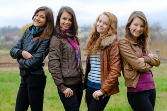 young-girls-in leather