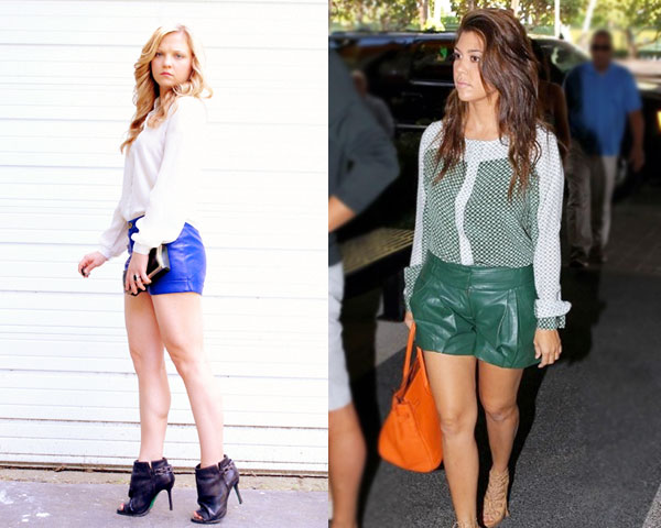 Update Your Summer Wardrobe with Stylish Leather Shorts