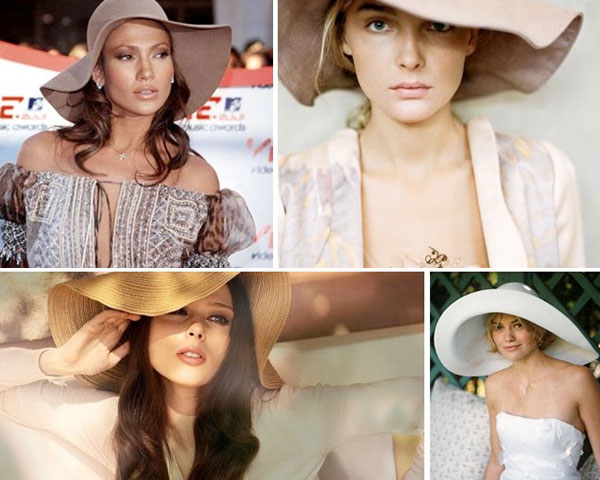 fashion of hats back 2013