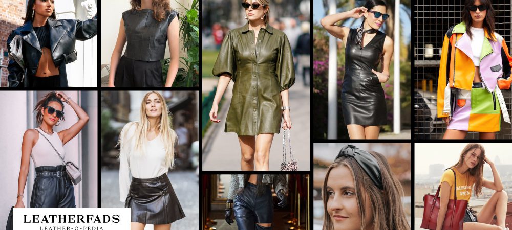 Leather is Making A Statement This Summer- Check How
