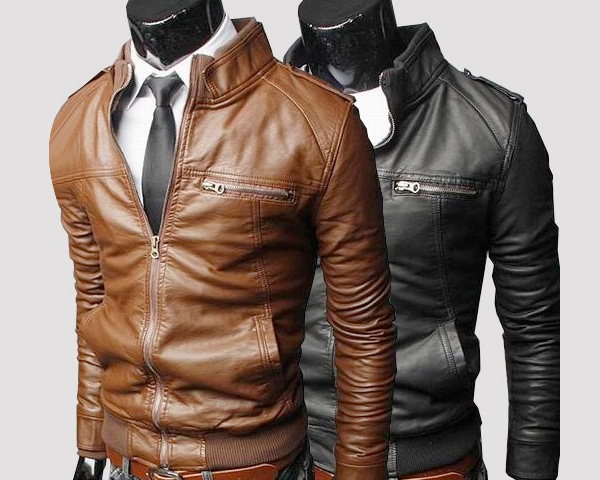 leather for men