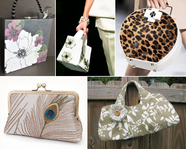 Printed handbags