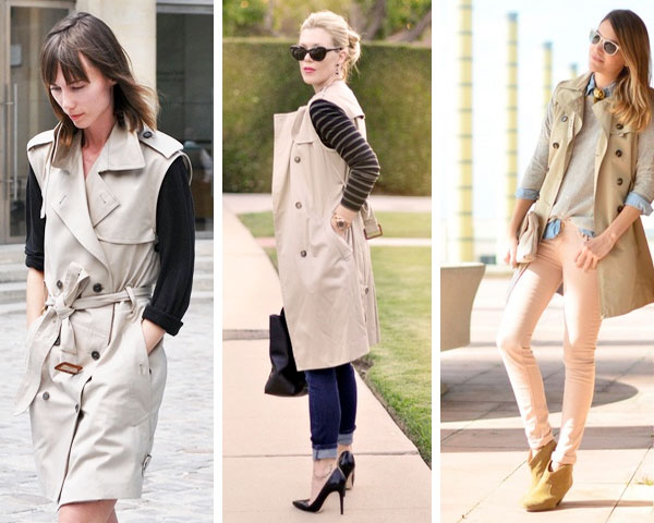 Trench coats are worth trying