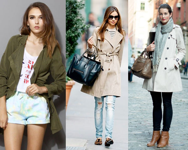 casual trench coat