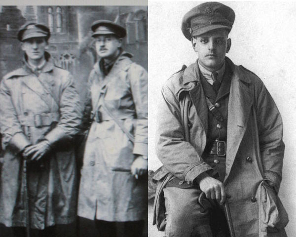 Army Officials wearing trench coats 3