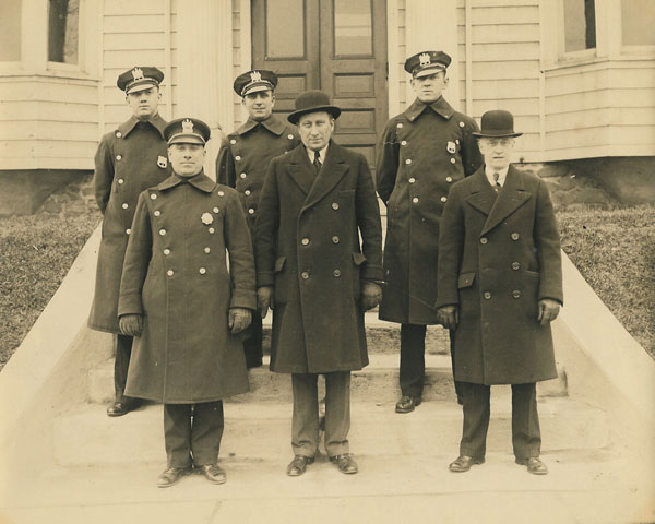 Army Officials wearing trench coats 2