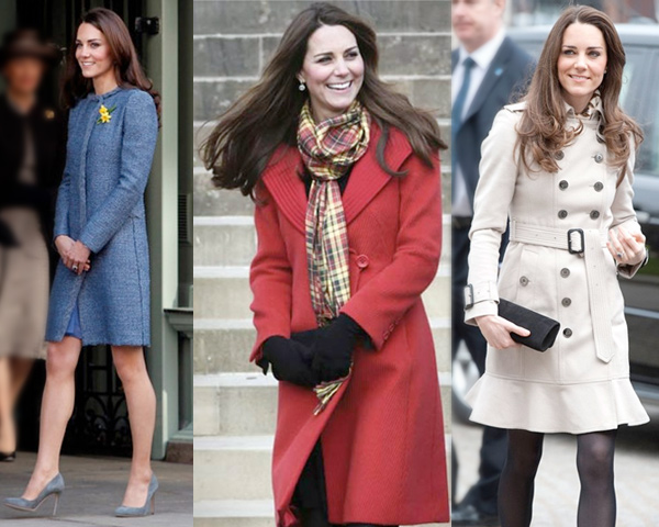 Trench Coat Inspirations by Kate Middleton