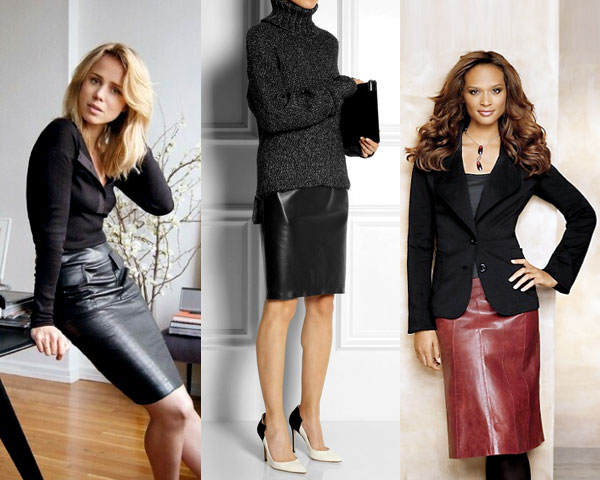 Unleash the Fall Trend With Stunning Styles Of Leather Skirts - Leather ...