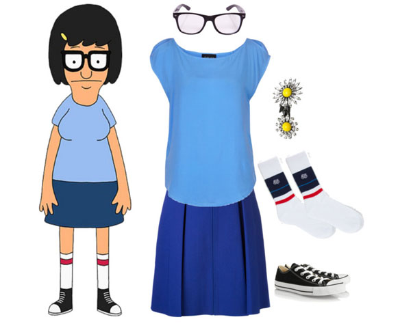 Tina Belcher from Bob's Burgers