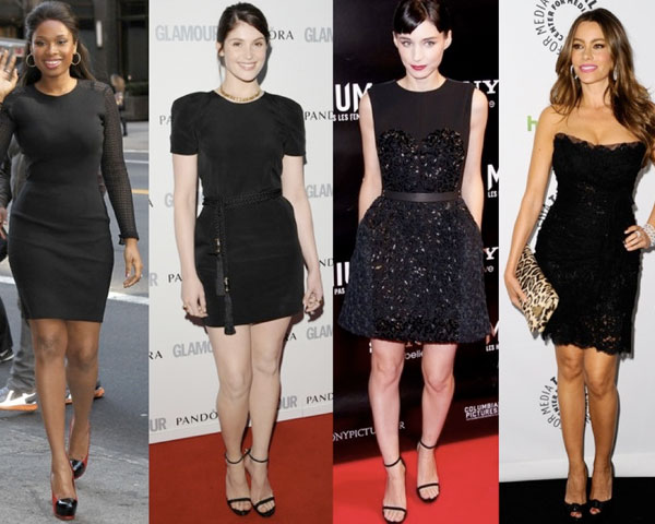 classic black dresses