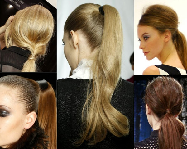simple ponytail