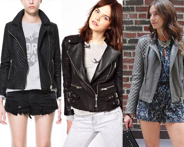 trendy biker jacket