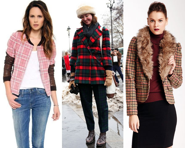 Plaid Coat