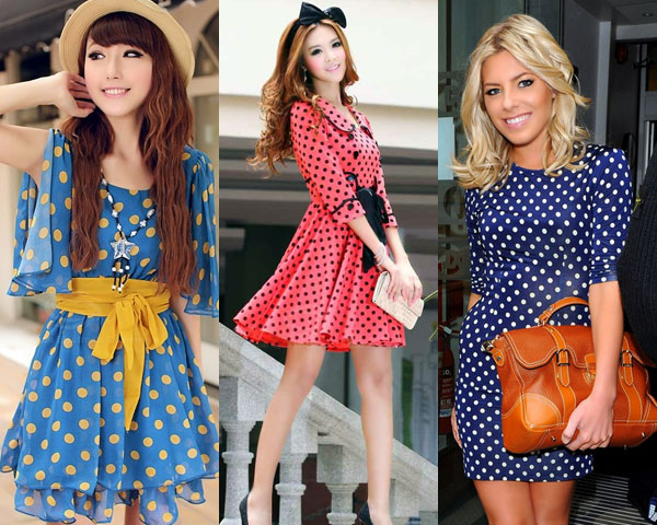 Polka dot dress