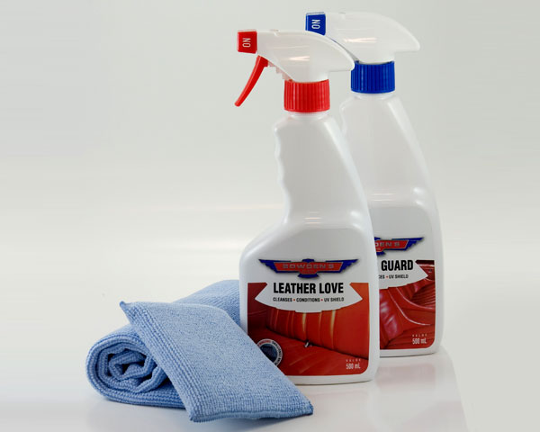 Use leather cleaner