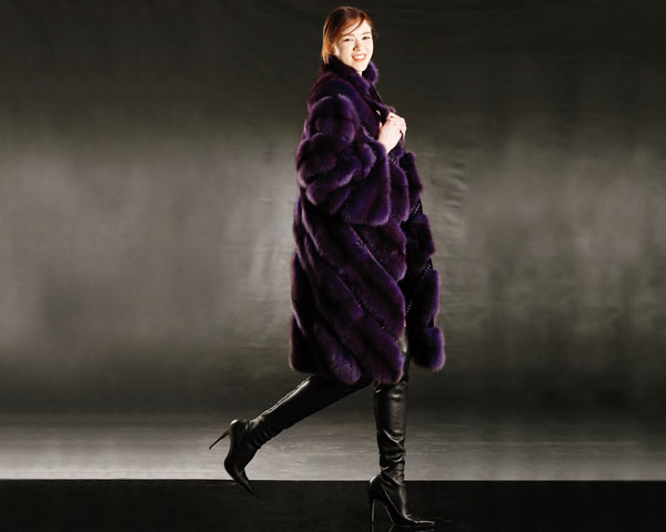 designer fur coat