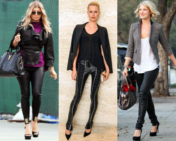 Fashioning Hints to Wear Leather Leggings