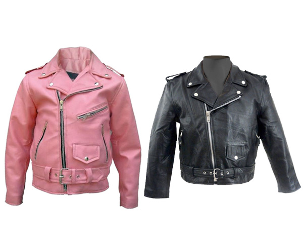 Kids leather jacket