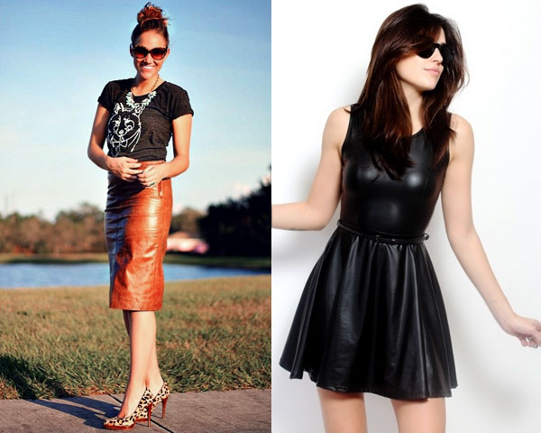 Leather Outfits that are making Big this Fall