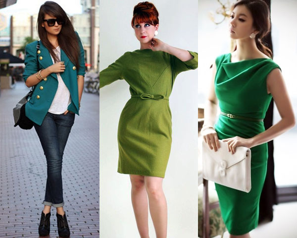 green dress foe this fall