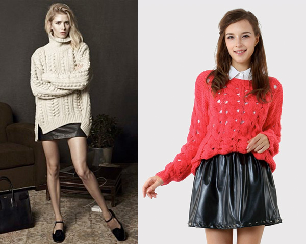 knitted jumpers
