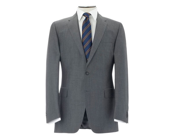 single breasted blazer suit