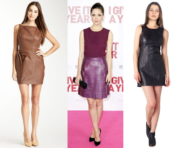 leather dresses