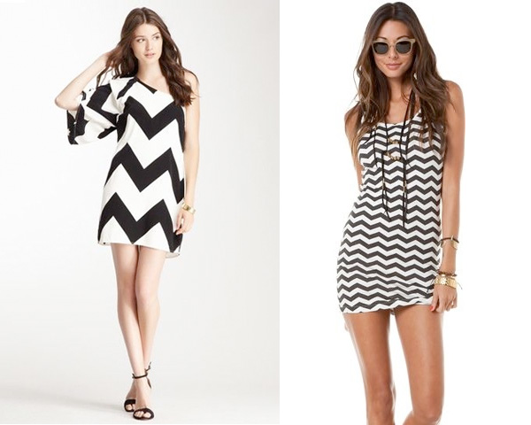 Chevron dress