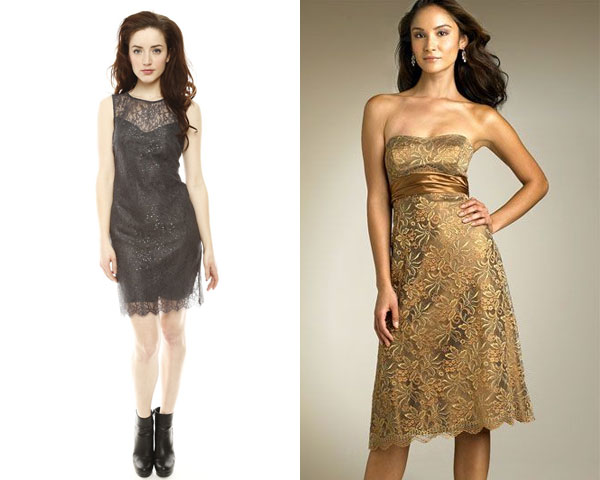 Lace Dresses- 3 Styles of Wearing Them