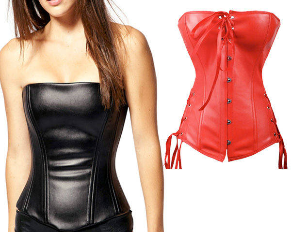 Women’s Leather Corset fashion and more…