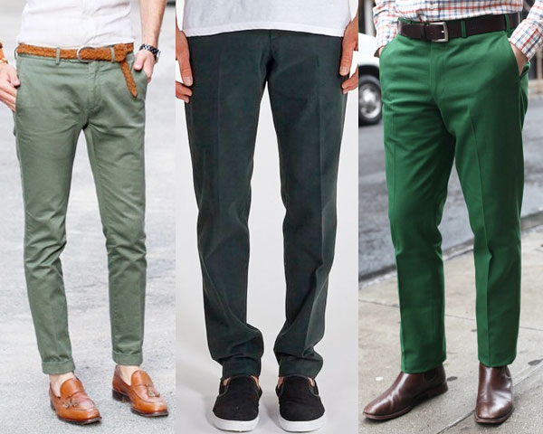 5 Colored Trousers for Your Man - Leather Jacket