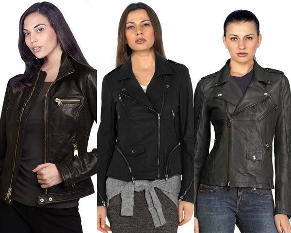 classic style biker jacket