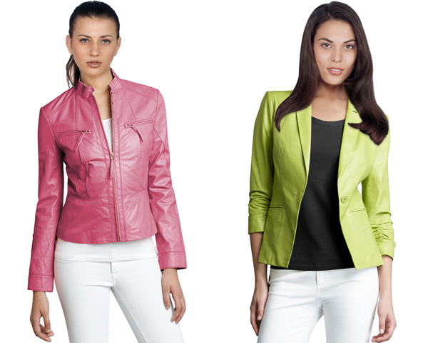 The Spring Collection of Leather Jackets