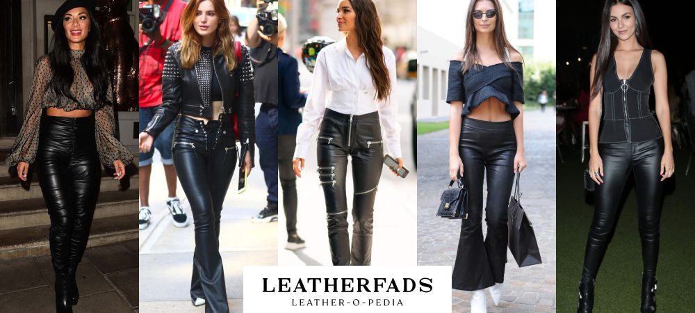 How Your Favourite Celebs Are Styling Leather Pants